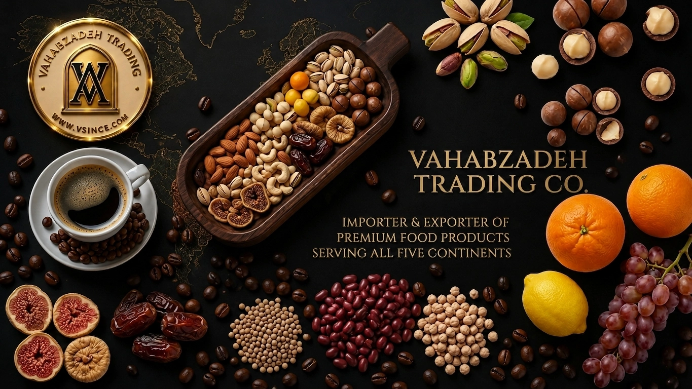 Vahabzadeh Trading VSINCE Global Export Map